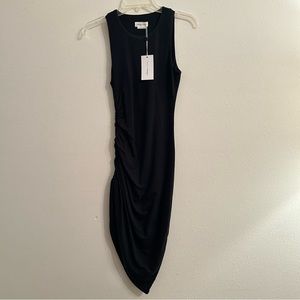 Lovers + Friends | Black Sleeveless Scrunch Dress